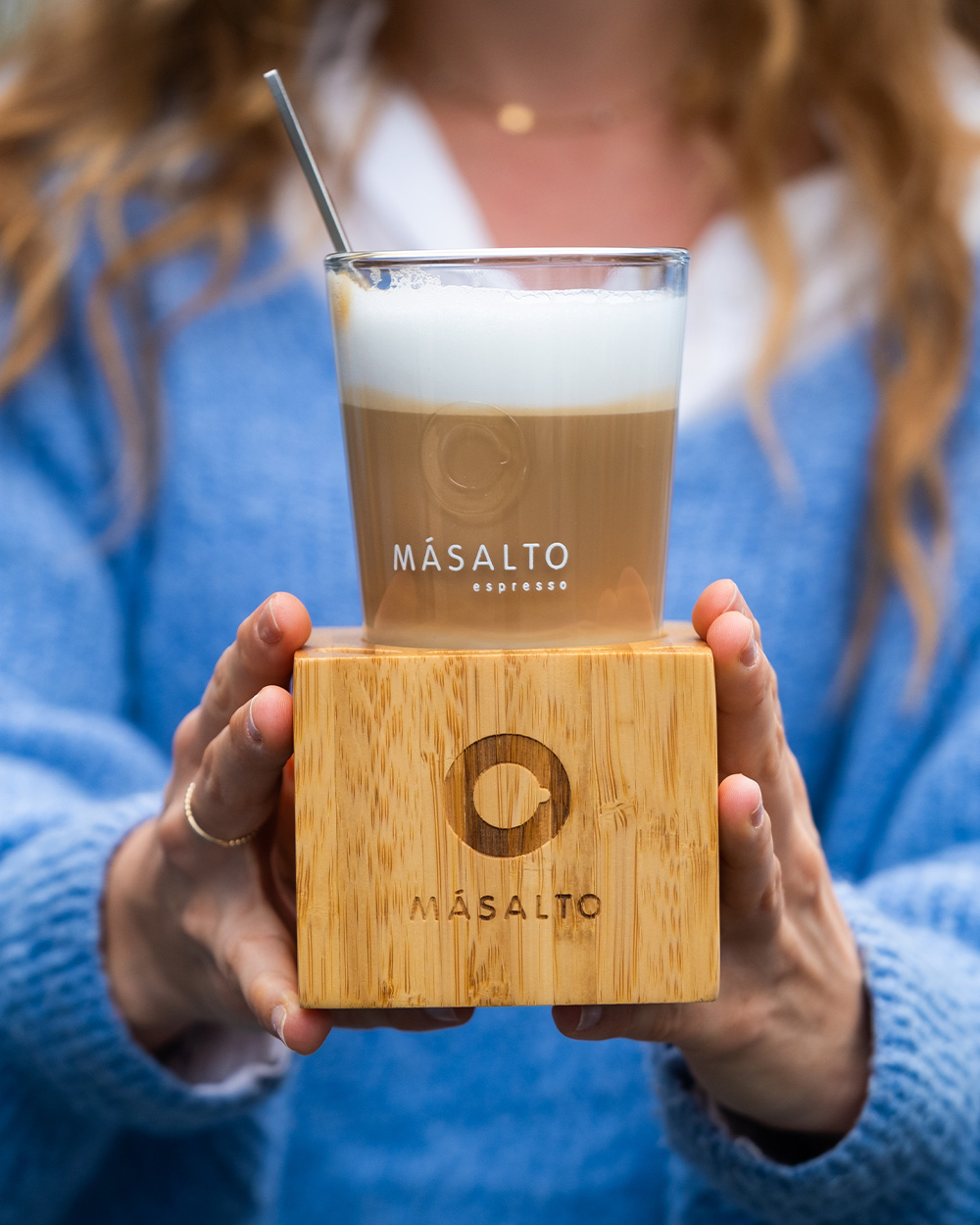 Cube de présentation pour latte – Image 2