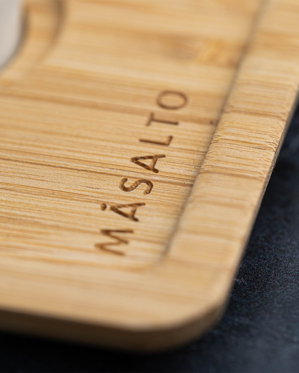 Plateau bambou pour une tasse – Image 2